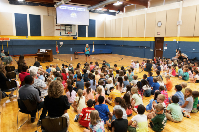 Worshiping together in chapel